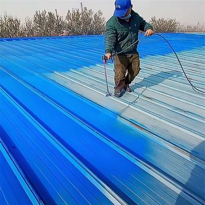 彩鋼房頂發(fā)生滲水情況怎么處理？彩鋼瓦翻新防腐廠家